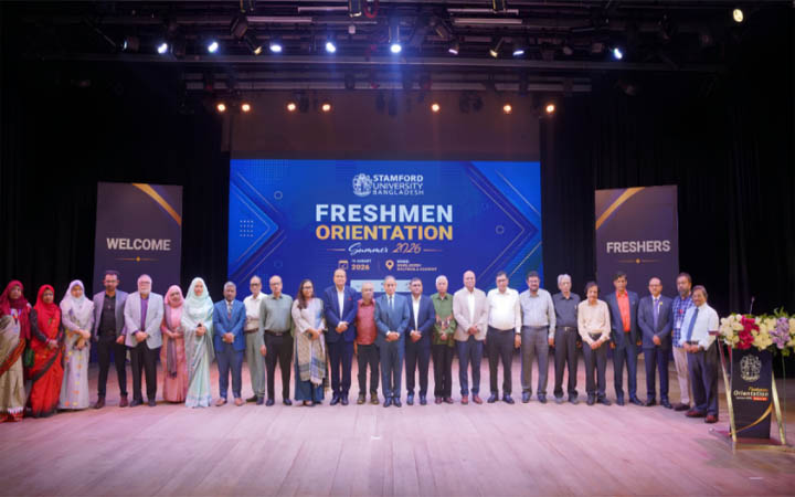 স্টামফোর্ড বিশ্ববিদ্যালয়ের ফ্রেশম্যান ওরিয়েন্টেশন অনুষ্ঠিত